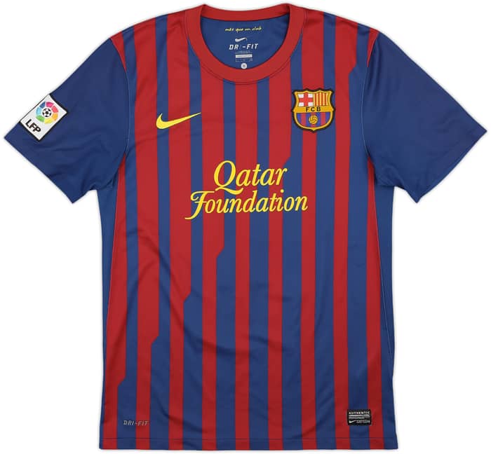 2011-12 Barcelona Home Shirt Messi #10 - 7/10 - (S)