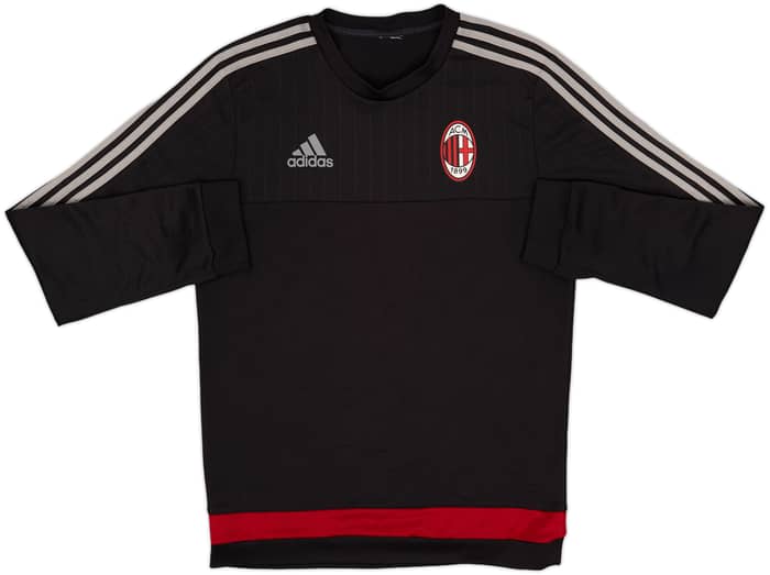 2015-16 AC Milan adidas Sweat Top - 8/10 - (S)