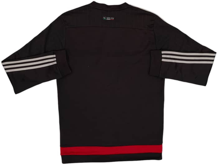 2015-16 AC Milan adidas Sweat Top - 8/10 - (S)