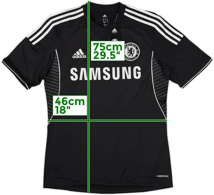 2013-14 Chelsea Player Issue Third Shirt Lampard #8 (M/L)