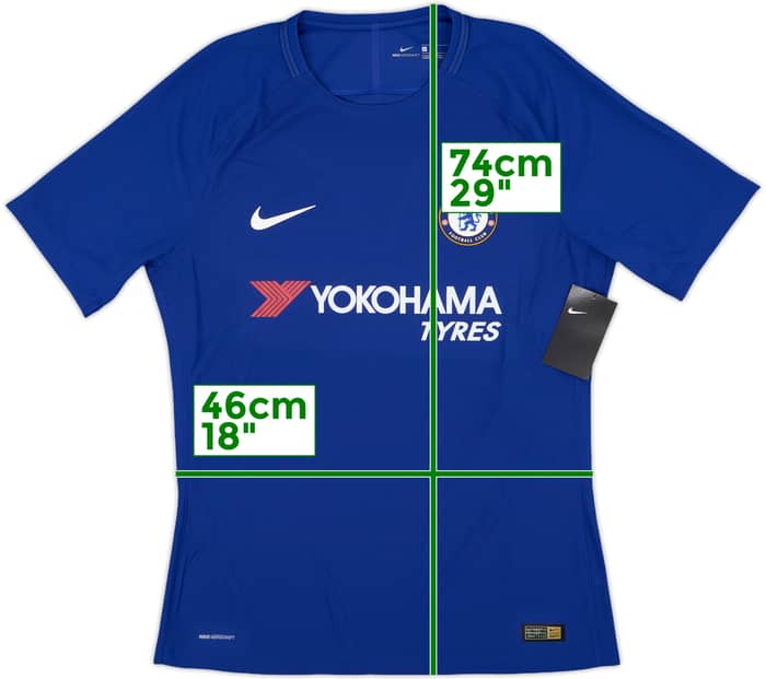 2017-18 Chelsea Player Issue Home Shirt Willian #22 (L)