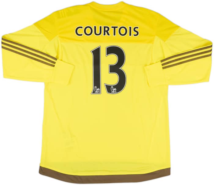 2015-16 Chelsea Player Issue GK Shirt Courtois #13 (XL)
