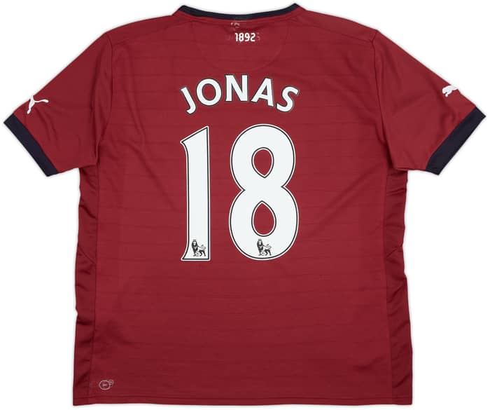 2012-13 Newcastle Away Shirt Jonas #18 - 6/10 - (M)
