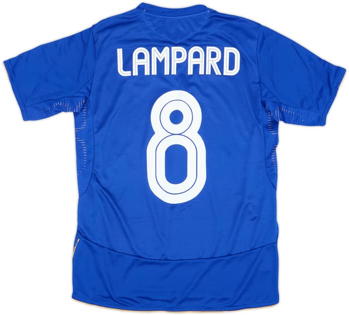 2005-06 Chelsea Centenary Home Shirt Lampard #8 - 8/10 - (XL.Boys)