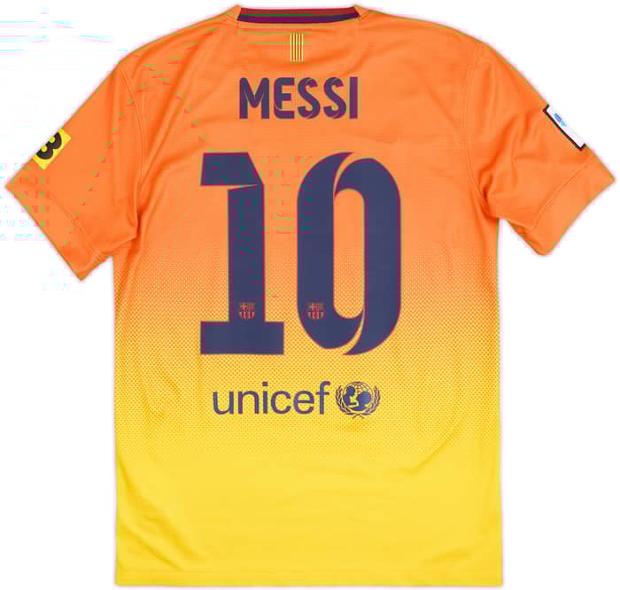 2012-13 Barcelona Away Shirt Messi #10 - 6/10 - (S)
