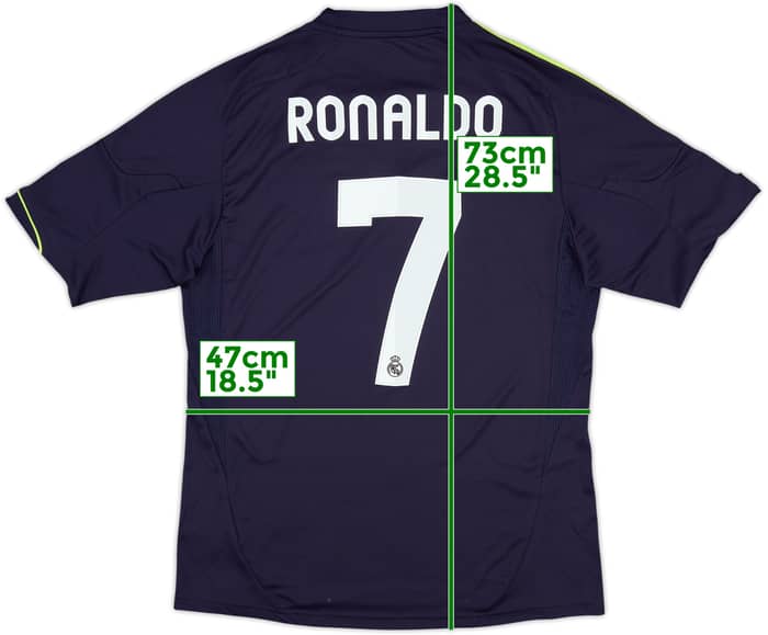 2012-13 Real Madrid Away Shirt Ronaldo #7 - 6/10 - (M)
