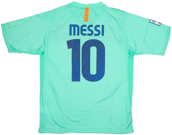 2010-11 Barcelona Away Shirt Messi #10 - 8/10 - (L)