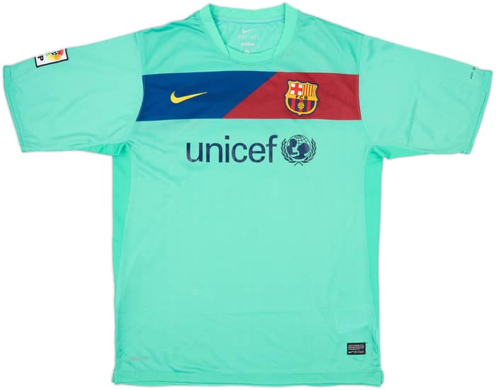 2010-11 Barcelona Away Shirt Messi #10 - 8/10 - (L)