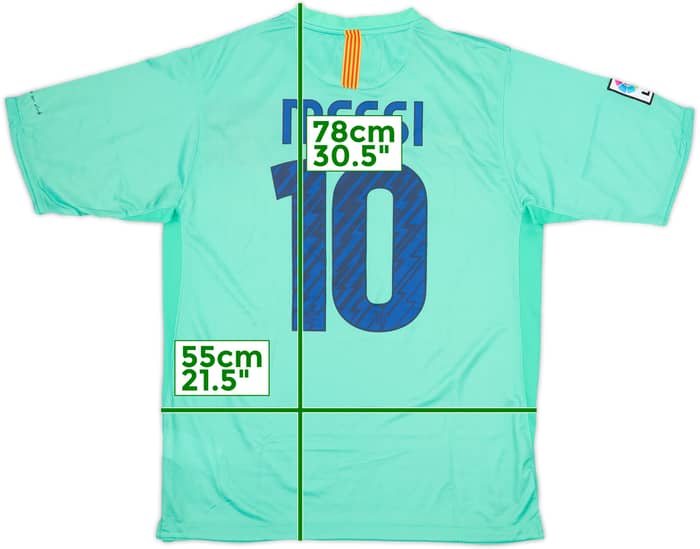 2010-11 Barcelona Away Shirt Messi #10 - 8/10 - (L)