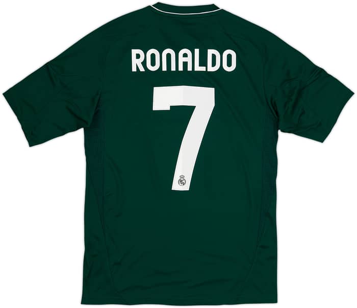 2012-13 Real Madrid CL Third Shirt Ronaldo #7 (S)