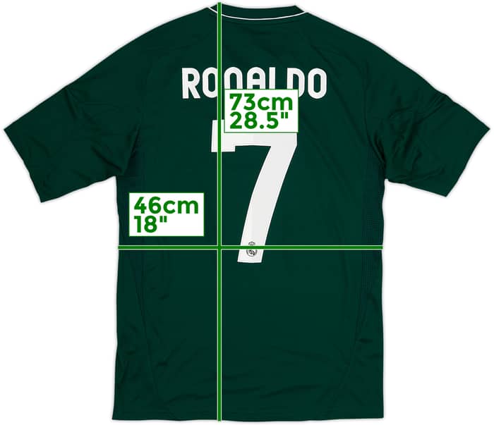 2012-13 Real Madrid CL Third Shirt Ronaldo #7 (S)