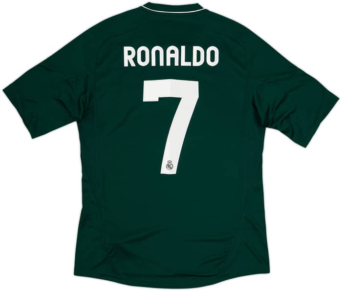 2012-13 Real Madrid CL Third Shirt Ronaldo #7 (M)