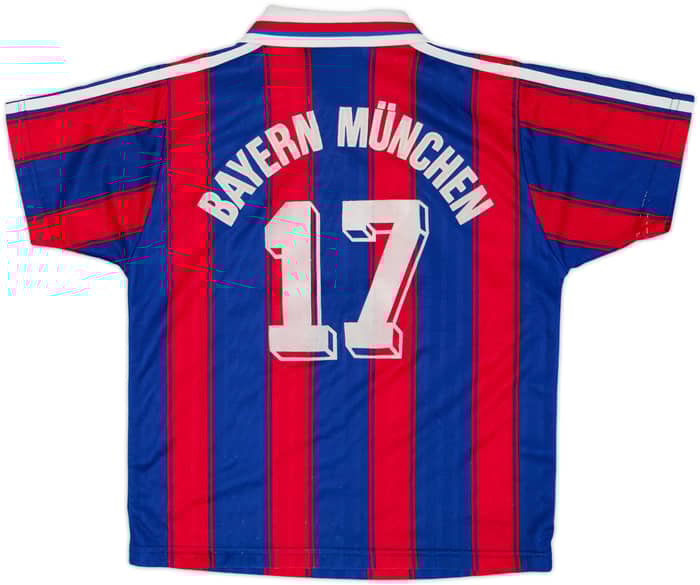 1995-97 Bayern Munich Home Shirt #17 - 6/10 - (S.Boys)