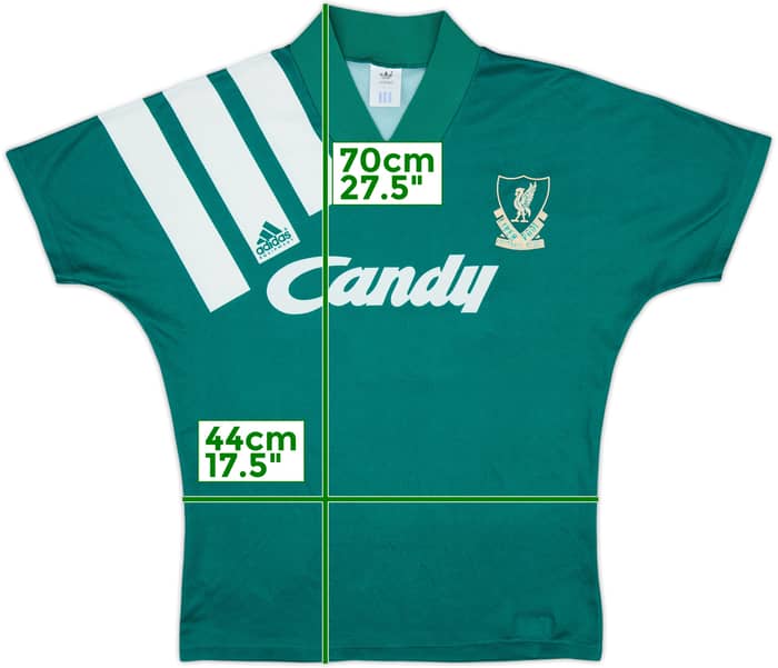 1991-92 Liverpool Away Shirt Wembley '92 - 7/10 - (S)