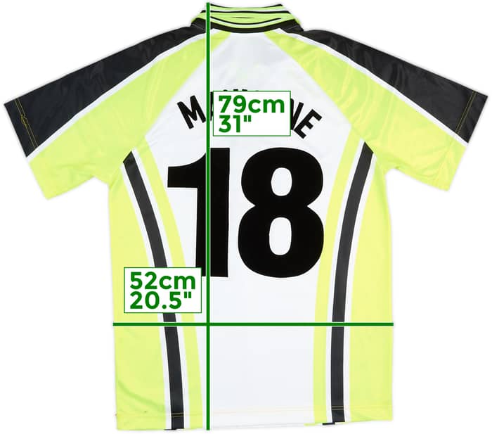 1998-99 Perugia Third Shirt Manicone #18 - 5/10 - (M)