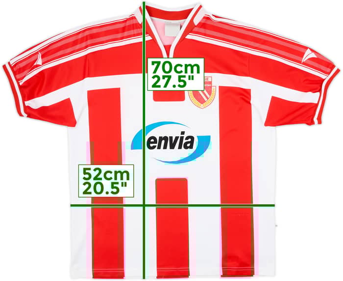 2001-02 Energie Cottbus Home Shirt - 8/10 - (M/L)