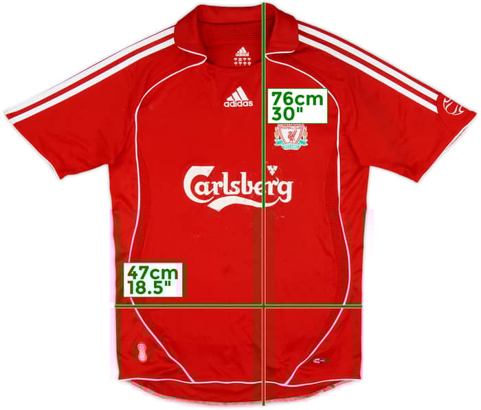 2006-08 Liverpool Home Shirt - 4/10 - (S)