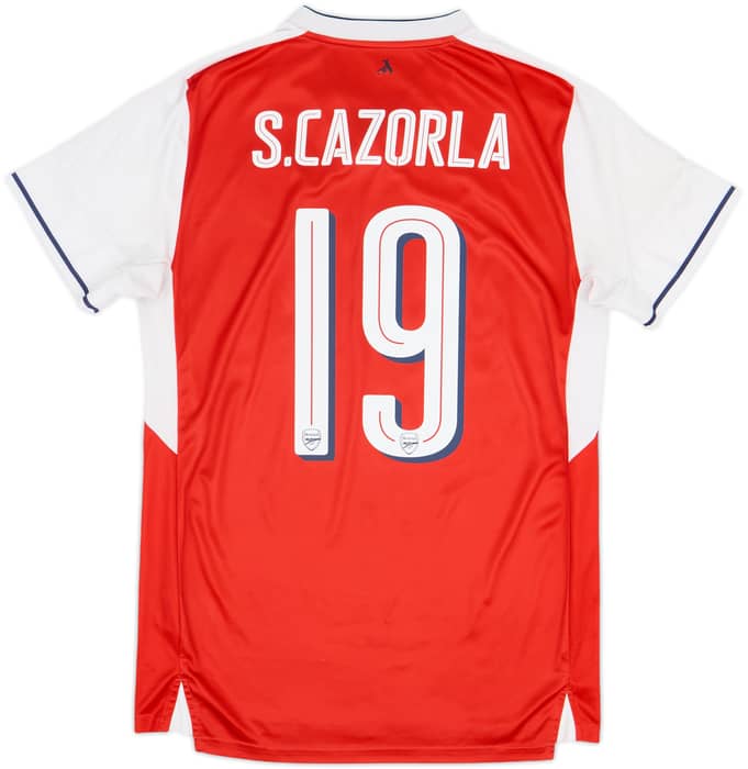 2016-17 Arsenal Home Shirt S.Cazorla #19 - 8/10 - (S)