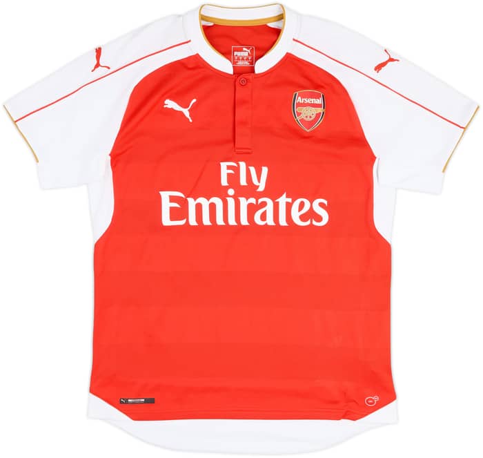 2015-16 Arsenal Home Shirt Arteta #8 - 8/10 - (L)