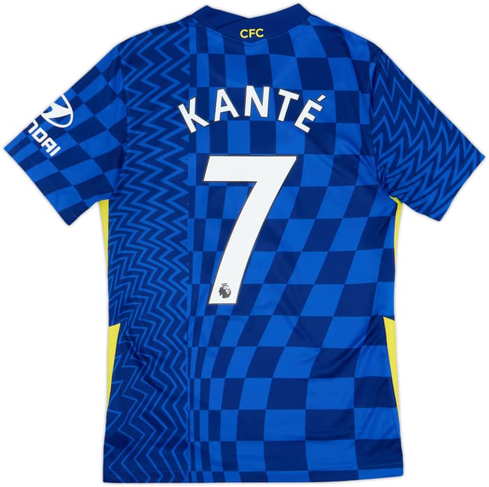 2021-22 Chelsea Home Shirt Kante #7 - 9/10 - (S)