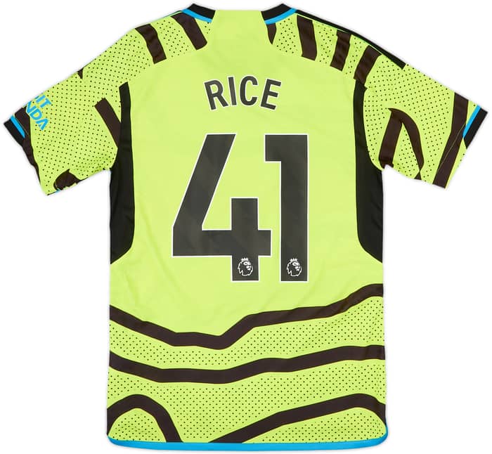 2023-24 Arsenal Authentic Away Shirt Rice #41 - 8/10 - (S)