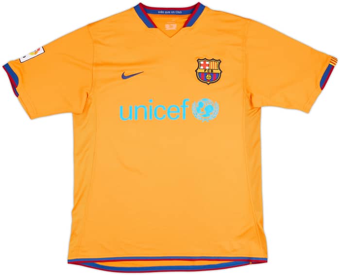 2006-08 Barcelona Away Shirt Ronaldinho #10 - 6/10 - (M)