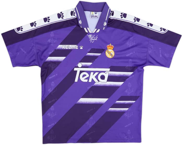 1994-96 Real Madrid Away Shirt - 8/10 - (L)