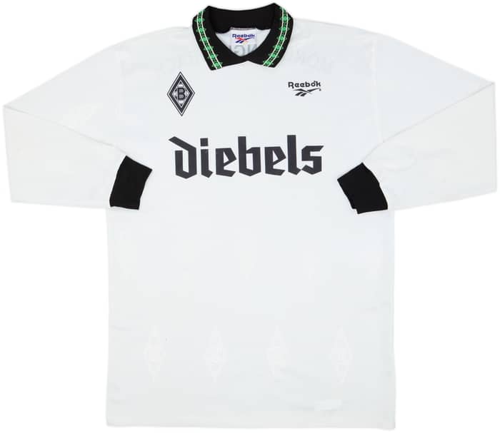 1995-96 Borussia Monchengladbach Home L/S Shirt - 7/10 - (L)