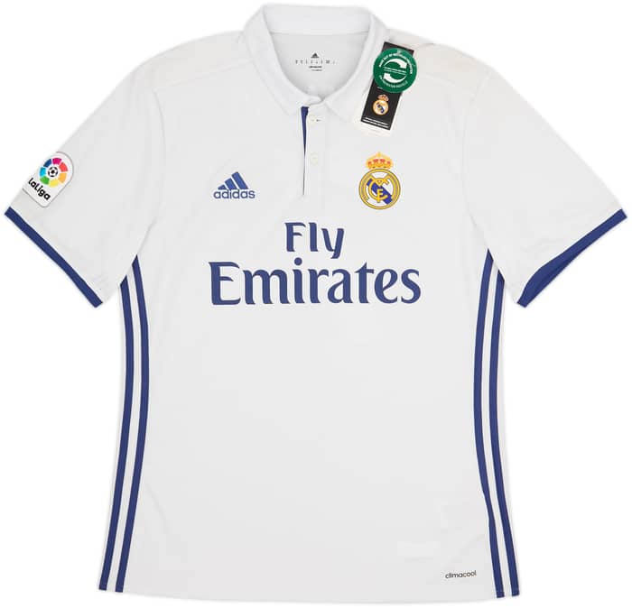 2016-17 Real Madrid Home Shirt Ronaldo #7 (M)