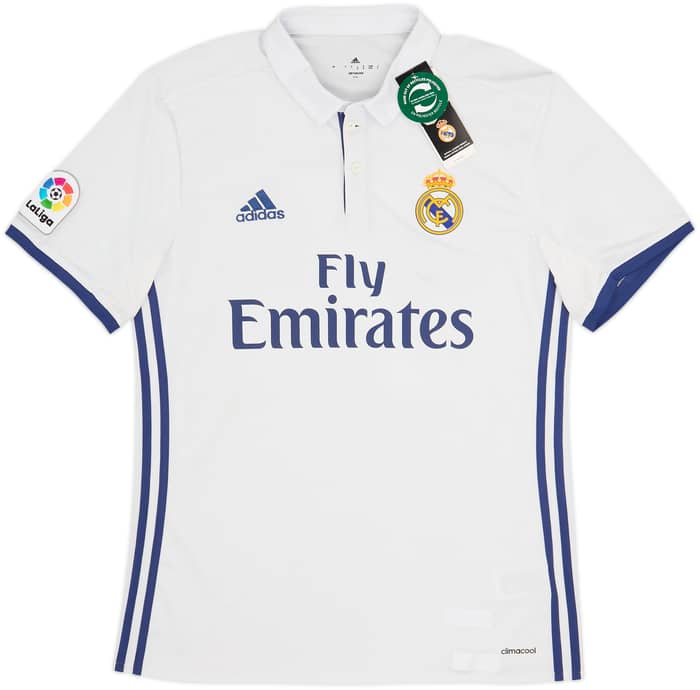 2016-17 Real Madrid Home Shirt Ronaldo #7 (M)