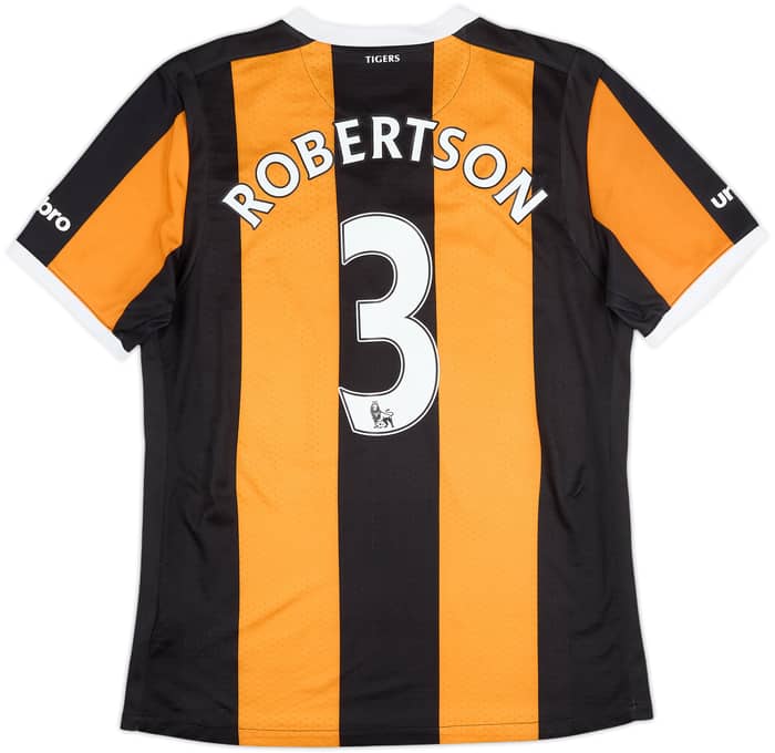 2016-17 Hull City Home Shirt Robertson #3 - 8/10 - (L)