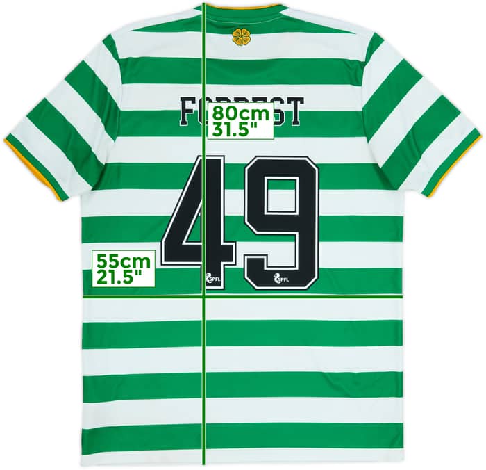 2020-21 Celtic Home Shirt Forrest #49 - 6/10 - (L)