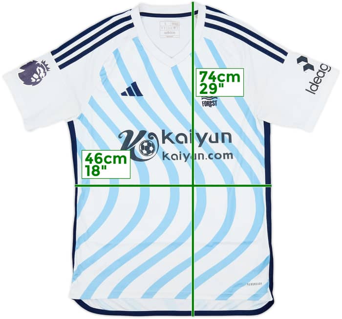2023-24 Nottingham Forest Away Shirt - 5/10 - (S)