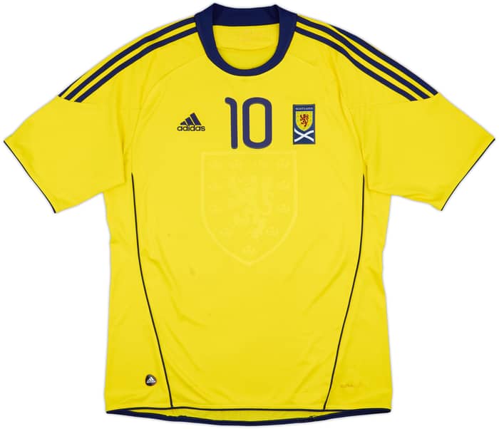 2010-11 Scotland Away Shirt Fletcher #10 - 6/10 - (L)