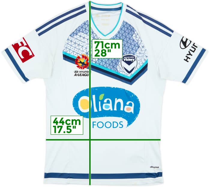 2016-17 Melbourne Victory Away Shirt - 7/10 - (S)