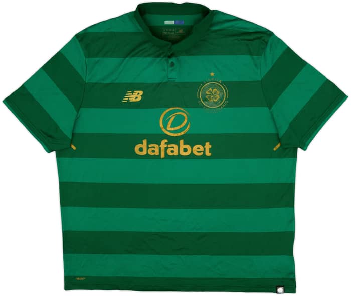 2017-18 Celtic 'Lisbon Lions 50th Anniversary' Away Shirt - 6/10 - (XXL)