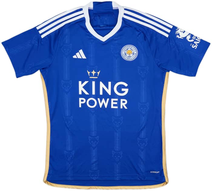 2023-24 Leicester Home Shirt - 10/10 - (M)
