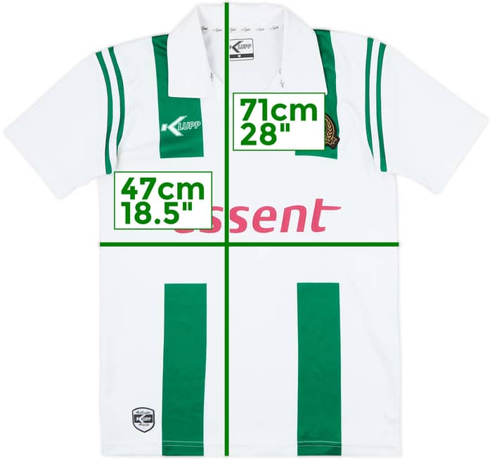 2011-12 FC Groningen '40 Years' Home Shirt - 8/10 - (M)