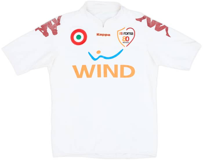 2007-08 Roma Away Shirt - 5/10 - (M)