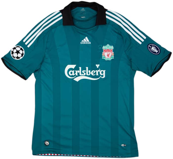 2008-09 Liverpool Third Shirt Gerrard #8 - 5/10 - (L)