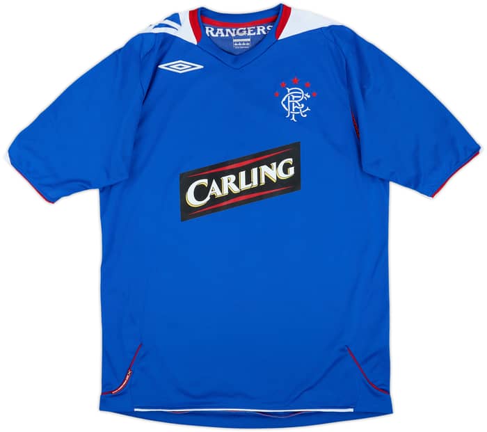 2006-07 Rangers Home Shirt - 7/10 - (M)