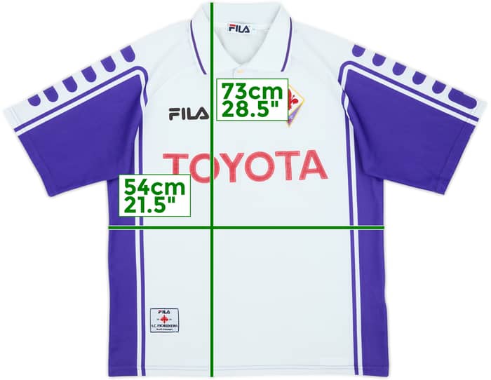 1999-00 Fiorentina Away Shirt - 8/10 - (M)