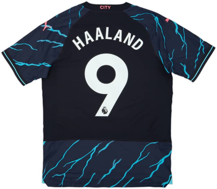 2023-24 Manchester City Authentic Third Shirt Haaland #9 (M)