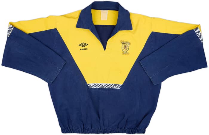 1990-92 Scotland Umbro Drill Top - 5/10 - (XL)