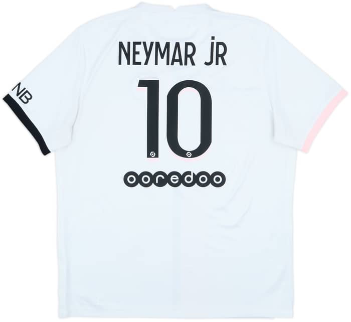 2021-22 Paris Saint-Germain Away Shirt Neymar Jr #10 - 6/10 - (XL)