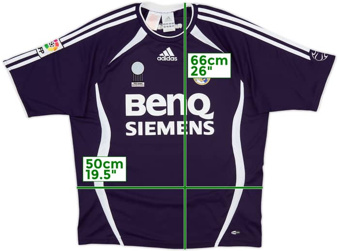 2006-07 Real Madrid Third Shirt - 8/10 - (XL.Boys)