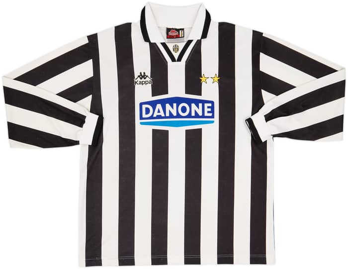 1994-95 Juventus Home L/S Shirt #10 - 8/10 - (L)