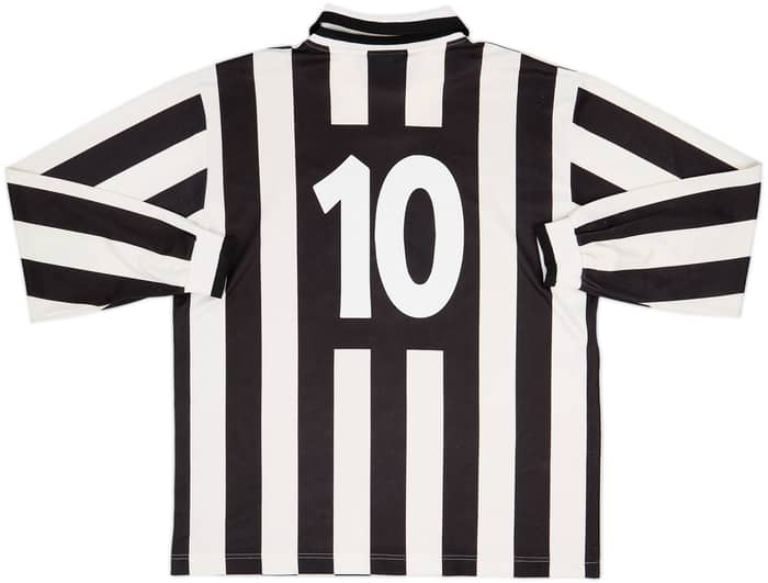 1994-95 Juventus Home L/S Shirt #10 - 8/10 - (L)
