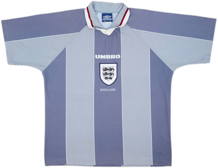 1996-97 England Away Shirt - 8/10 - (XL)