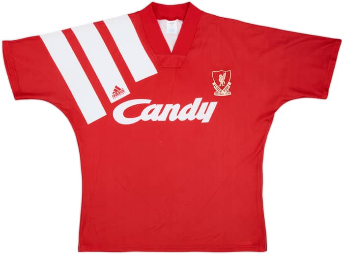 1991-92 Liverpool Home Shirt - 5/10 - (L)
